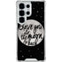 To The Moon And Back BW Galaxy S25 Ultra Clear Case